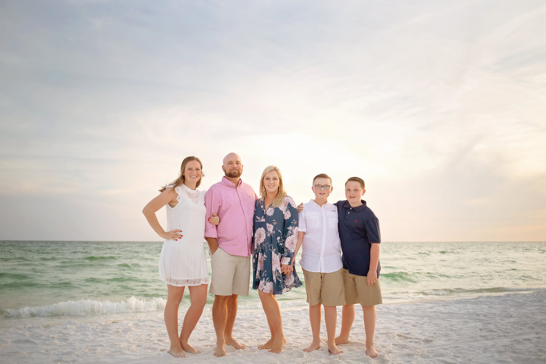 30A Family Portrait Beach Picture