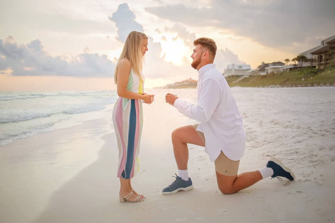 proposal on 30a by photographer Caitie Beth Nelson