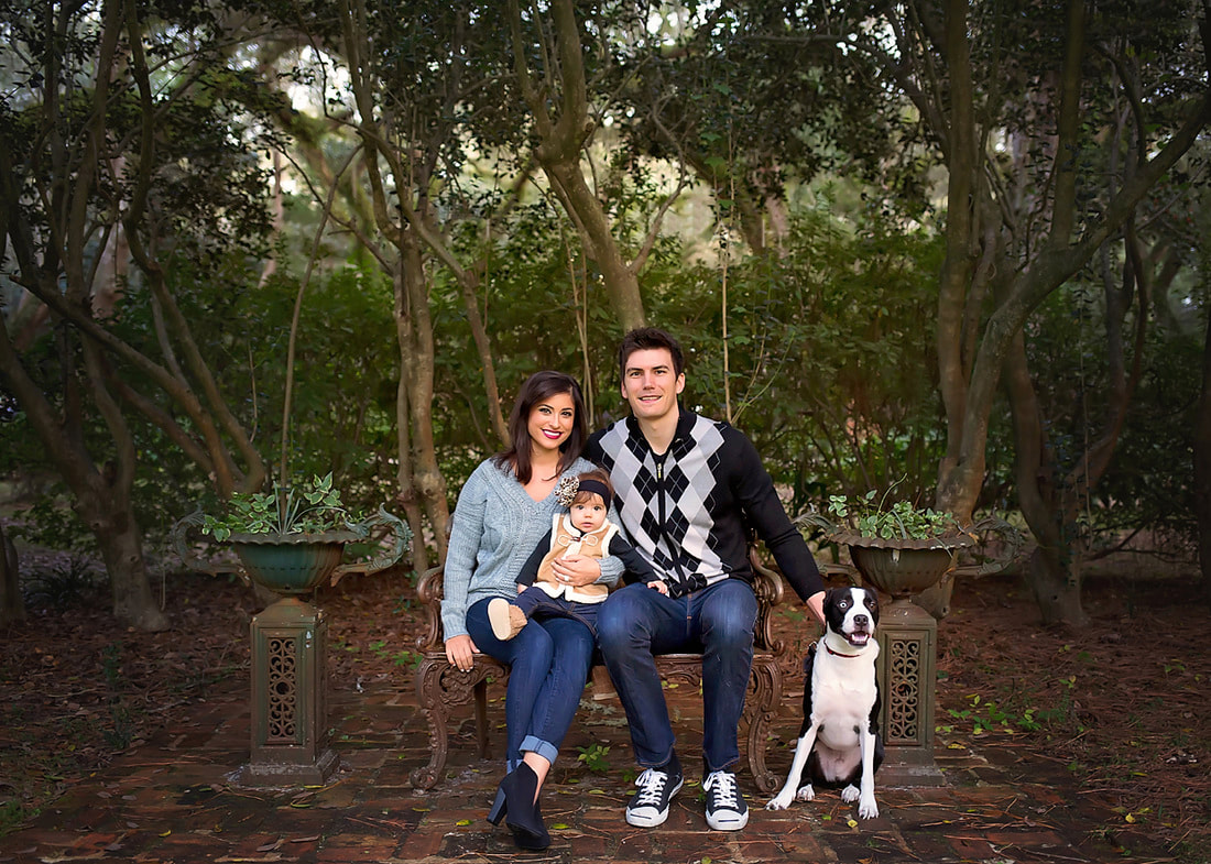 dog in family pictures